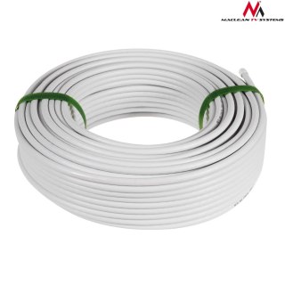Kabel przewód koncentryczny antenowy/satelitarny Maclean, 1.0CCS RG6, 50M, MCTV-571