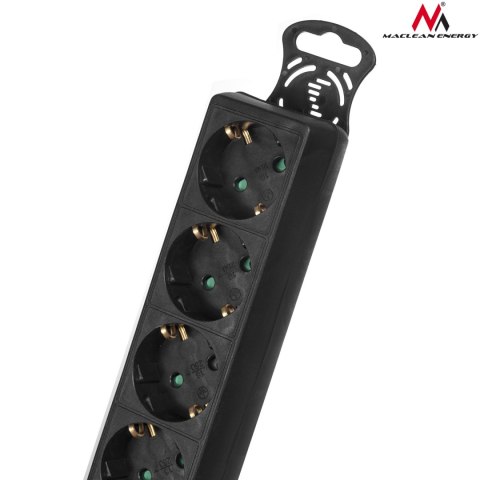Listwa zasilająca Maclean, Przedłużacz 6 gniazd, Z wyłącznikiem, Typ niemiecki, 3500W, 5m, MCE195G Listwa zasilająca Maclean, Przedłużacz 6 gniazd, Z wyłącznikiem, Typ niemiecki, 3500W, 5m, MCE195G