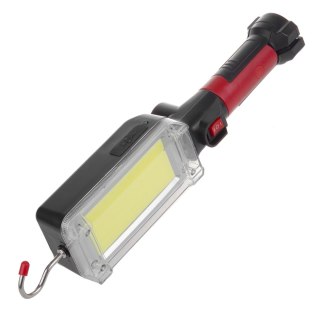 Lampa warsztatowa magnetyczna COB Maclean, 2x1200mAh, 700lm, USB Typ-C/Micro USB, MCE307