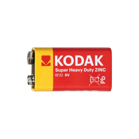 Bateria Kodak ZINC Super Heavy Duty 9V R9, 1 szt. Bateria Kodak ZINC Super Heavy Duty 9V R9, 1 szt.