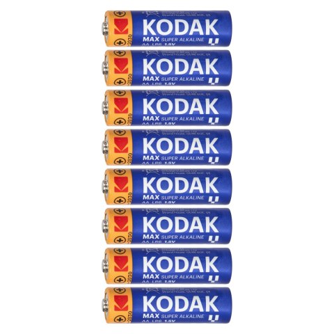 Baterie Kodak MAX Alkaline AA LR6, 4+4 szt. Baterie Kodak MAX Alkaline AA LR6, 4+4 szt.