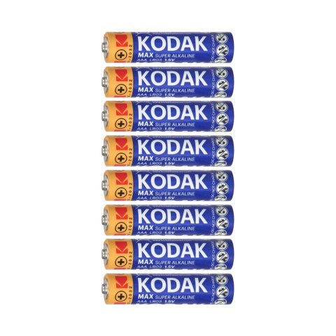 Baterie Kodak MAX Alkaline AAA LR03, 4+4 szt. Baterie Kodak MAX Alkaline AAA LR03, 4+4 szt.
