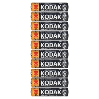 Baterie Kodak XTRALIFE Alkaline AAA LR03, 5+5 szt.
