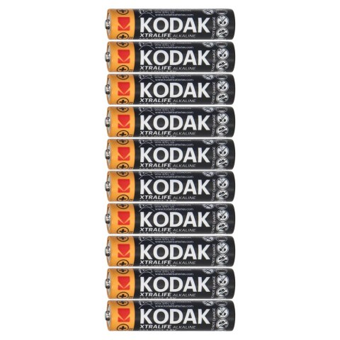 Baterie Kodak XTRALIFE Alkaline AAA LR03, 5+5 szt. Baterie Kodak XTRALIFE Alkaline AAA LR03, 5+5 szt.