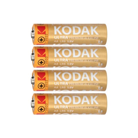 Baterie Kodak ULTRA Premium Alkaline AA LR6, 4 szt. Baterie Kodak ULTRA Premium Alkaline AA LR6, 4 szt.