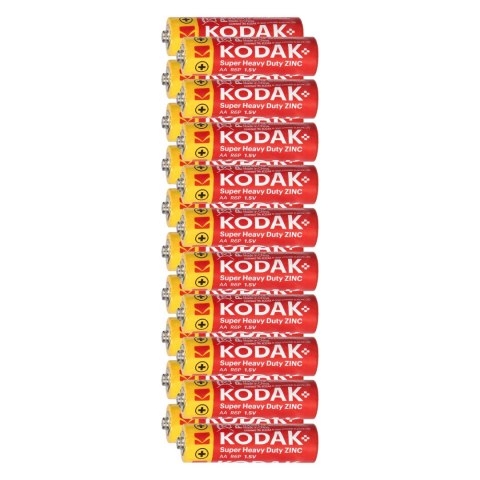 Baterie Kodak ZINC Super Heavy Duty AA LR6, 20 szt. folia Baterie Kodak ZINC Super Heavy Duty AA LR6, 20 szt. folia