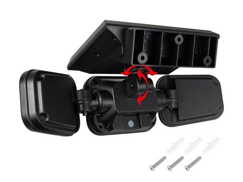 67-495# Lampa uliczna solarna 3 reflektory + czujnik 67-495# Lampa uliczna solarna 3 reflektory + czujnik