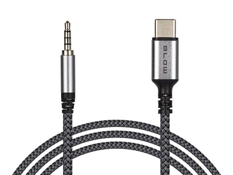 66-166# Przyłącze usb-c - jack 3,5 1,0m plecionka 66-166# Przyłącze usb-c - jack 3,5 1,0m plecionka