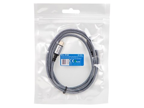 66-166# Przyłącze usb-c - jack 3,5 1,0m plecionka 66-166# Przyłącze usb-c - jack 3,5 1,0m plecionka