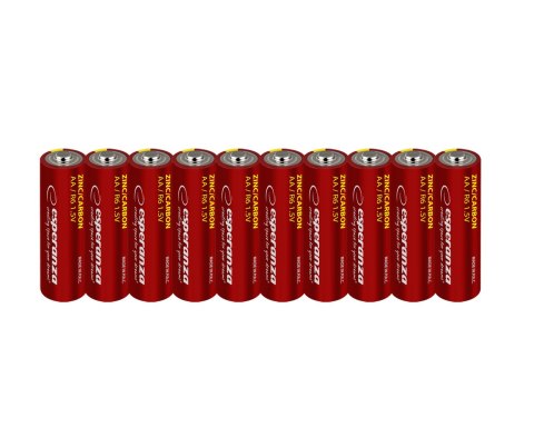 EZB201 Esperanza baterie zn-c aa 10szt EZB201 Esperanza baterie zn-c aa 10szt