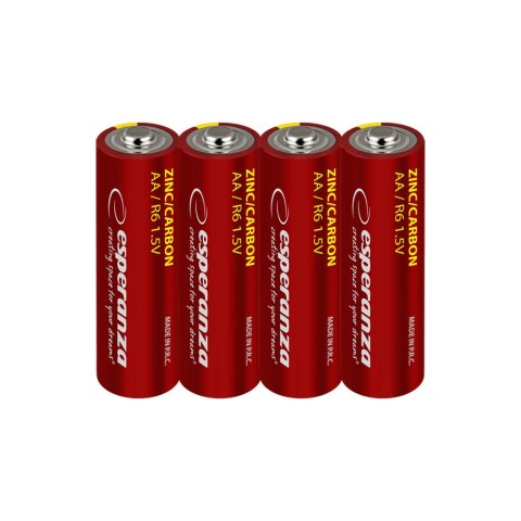 EZB203 Esperanza baterie zn-c aa 4szt zgrzewka EZB203 Esperanza baterie zn-c aa 4szt zgrzewka