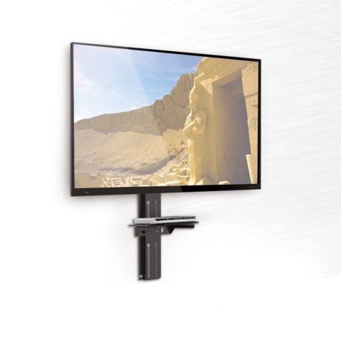 Uchwyt do TV z półką na DVD Maclean, vesa 200x200 , 23"-43", 25kg, MC-771A Uchwyt do TV z półką na DVD Maclean, vesa 200x200 , 23"-43", 25kg, MC-771A