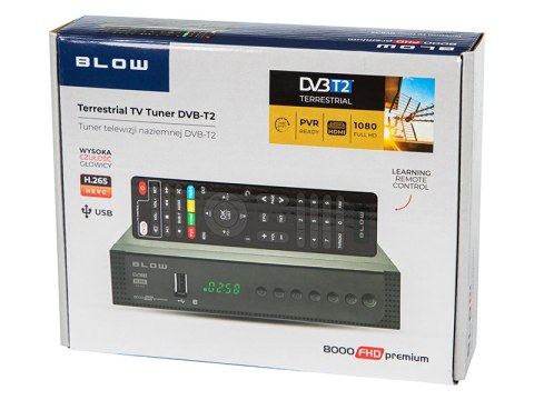 77-039# Dekoder tuner dvb-t2 blow 8000fhd premium 77-039# Dekoder tuner dvb-t2 blow 8000fhd premium