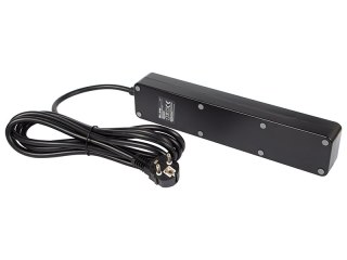 98-421# Inteligentna listwa zasilająca czarna 3m 2xusb+usb-c wifi tuya