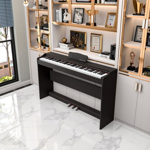 Pianino cyfrowe Kruger&Matz KMDP-105 , kolor czarny Pianino cyfrowe Kruger&Matz KMDP-105 , kolor czarny