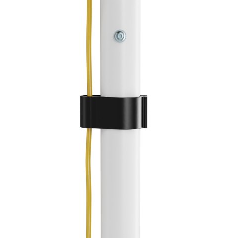 Wózek stand profesjonalny Maclean, mobilne stanowisko komputerowe na kółkach, max 17"-32", max 20kg, MC-793 W