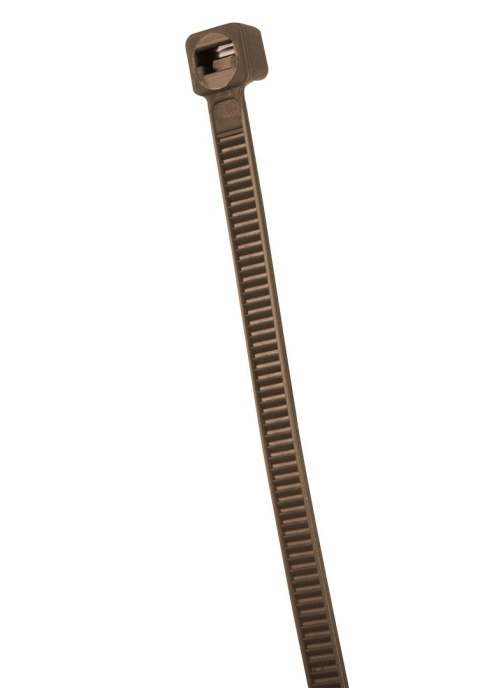 Opaski zaciskowe ogrodowe 4,8 x 160mm, 50 szt., brązowe Opaski zaciskowe ogrodowe 4,8 x 160mm, 50 szt., brązowe