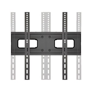 Uchwyt do TV Maclean, max VESA 400x400, 32-75", 50kg, reg.kąta w pionie i poziomie, profil 80-380mm, czarny, MC-788
