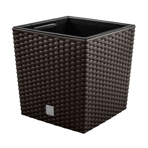 Doniczka z wkładem Rato Low DRTS400L umbra Doniczka z wkładem Rato Low DRTS400L umbra