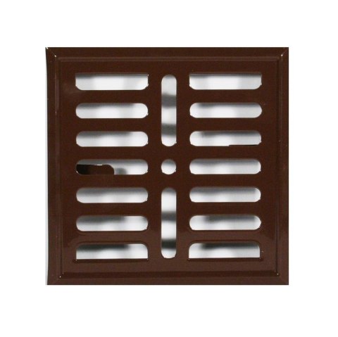 KRATKA METALOWA MALOWANA 14*21CM BRĄZOWA KRATKA METALOWA MALOWANA 14*21CM BRĄZOWA