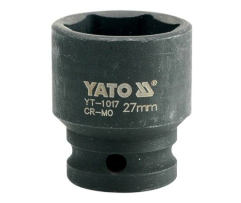 NASADKA KRÓTKA UDAROWA 6-KĄTNA 1/2'' 27MM NASADKA KRÓTKA UDAROWA 6-KĄTNA 1/2'' 27MM