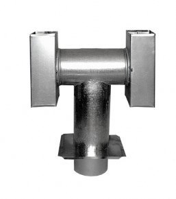 DEFLEKTOR HUMBERT OCYNKOWANY Z PŁYTĄ 130MM DEFLEKTOR HUMBERT OCYNKOWANY Z PŁYTĄ 130MM