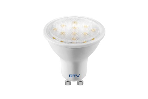 ŻARÓWKA LED SMD GU10 BIAŁY CIEPŁY 4W 230V KĄT ŚW.120* 300LM ŻARÓWKA LED SMD GU10 BIAŁY CIEPŁY 4W 230V KĄT ŚW.120* 300LM