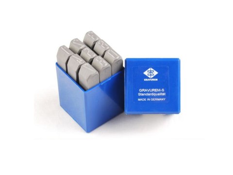 KOMPLET ZNACZNIKÓW CYFRY 3MM KOMPLET ZNACZNIKÓW CYFRY 3MM