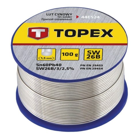 LUT CYNOWY 60% SN 1.5MM SW26B 100G LUT CYNOWY 60% SN 1.5MM SW26B 100G