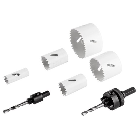 PIŁY OTWORNICE BI-METAL 7SZT. 19,29,33,51,68MM PIŁY OTWORNICE BI-METAL 7SZT. 19,29,33,51,68MM