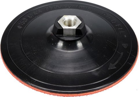 EURO DYSK DO SZLIFIERKI KĄTOWEJ FI 150 MM Z RZEPEM EURO DYSK DO SZLIFIERKI KĄTOWEJ FI 150 MM Z RZEPEM