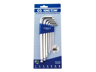 KOMPLET KLUCZY IMBUSOWYCH ''HEX'' TYP L 2.5-10MM DŁUGIE