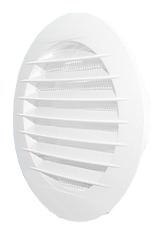 KRATKA OKRĄGŁA Z SIATKĄ 150MM BIAŁA KRATKA OKRĄGŁA Z SIATKĄ 150MM BIAŁA
