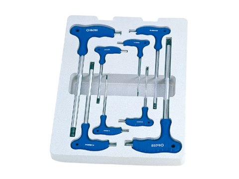 KOMPLET IMBUSÓW HEX Z KULKĄ Z UCHWYTEM 'L' 8 SZTUK 2-10MM KOMPLET IMBUSÓW HEX Z KULKĄ Z UCHWYTEM 'L' 8 SZTUK 2-10MM