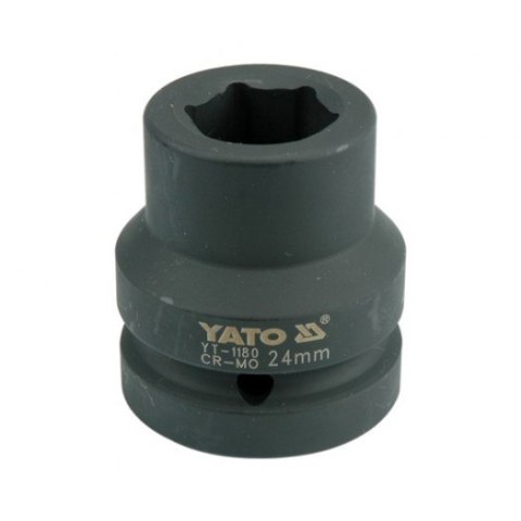 NASADKA KRÓTKA UDAROWA 6-KĄTNA 1'' 24MM NASADKA KRÓTKA UDAROWA 6-KĄTNA 1'' 24MM