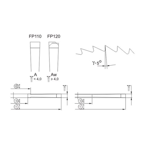 FREZ DO PRZECINANIA METALI 200*32*2.5/160 A5 FREZ DO PRZECINANIA METALI 200*32*2.5/160 A5