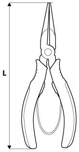 SZCZYPCE PRECYZYJNE WYDŁUŻONE PROSTE 130MM SZCZYPCE PRECYZYJNE WYDŁUŻONE PROSTE 130MM