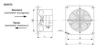 WENTYLATOR VENTO 31 1F