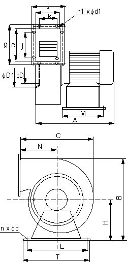 WENTYLATOR WBN-130/1 1F WENTYLATOR WBN-130/1 1F