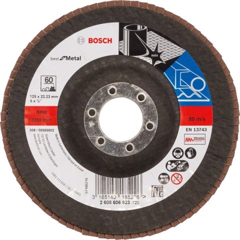 LAMELKA WYGIĘTA GRANULACJA 60 125MM LAMELKA WYGIĘTA GRANULACJA 60 125MM