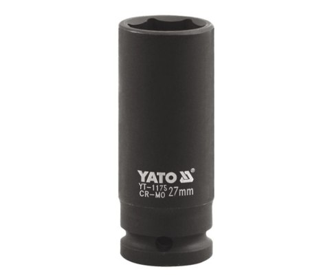 NASADKA DŁUGA UDAROWA 6-KĄTOWA 1'' 27MM NASADKA DŁUGA UDAROWA 6-KĄTOWA 1'' 27MM
