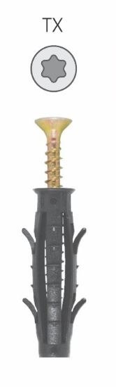 KOŁEK ROZPOROWY Z GNIAZDEM TORX TX30 10/6*60MM KOŁEK ROZPOROWY Z GNIAZDEM TORX TX30 10/6*60MM