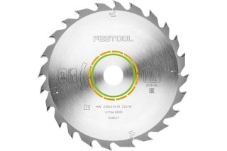 TARCZA PILARSKA WOOD STANDARD HW 220*30 W24