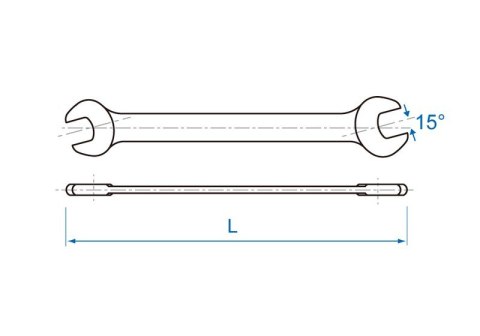 KLUCZ PŁASKI 6*7MM KLUCZ PŁASKI 6*7MM