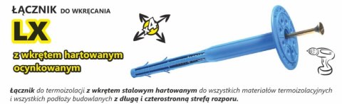 KOŁEK DO TERMOIZOLACJI LX 10*180MM KOŁEK DO TERMOIZOLACJI LX 10*180MM