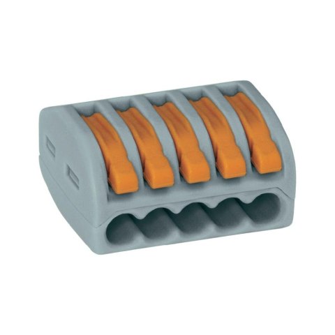 SZYBKOZŁĄCZKA 5X0,08-4MM2 Z DŹWIGNIĄ ZWALNIAJĄCĄ 222-415 SZYBKOZŁĄCZKA 5X0,08-4MM2 Z DŹWIGNIĄ ZWALNIAJĄCĄ 222-415
