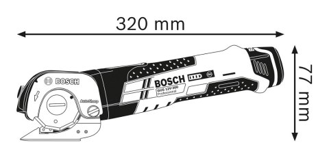 NOŻYCE ROTACYJNE GUS 12V-300 2*2.0*AH NOŻYCE ROTACYJNE GUS 12V-300 2*2.0*AH