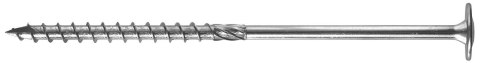 WKRĘT DO DREWNA Z KOŁNIERZEM NA TORX OCYNKOWANY 10*140MM T40