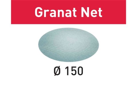 SIATKA ŚCIERNA GRANAT NET D150 P120/50 SIATKA ŚCIERNA GRANAT NET D150 P120/50