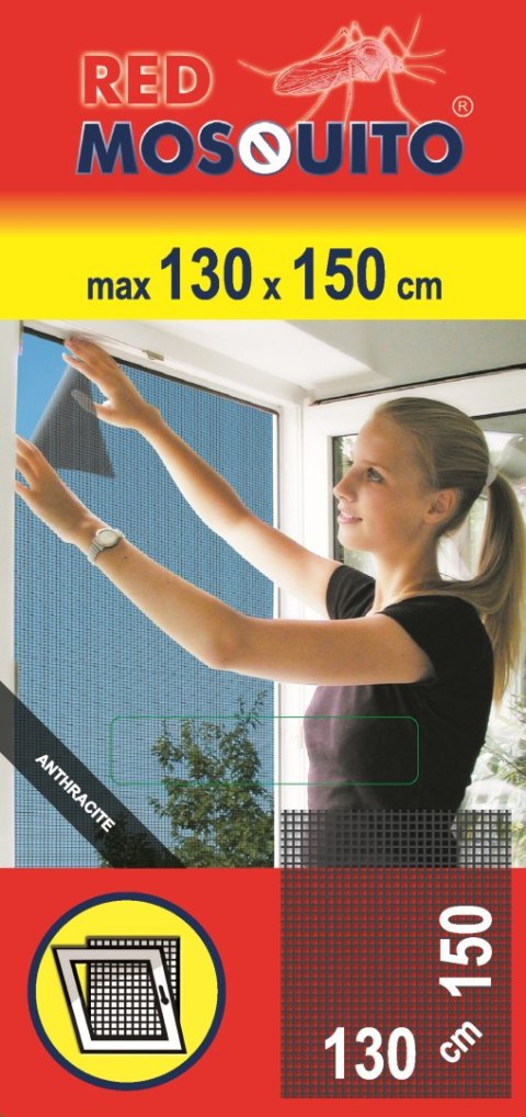SIATKA PRZECIW OWADOM RM 130*150 ANTRACYT SIATKA PRZECIW OWADOM RM 130*150 ANTRACYT